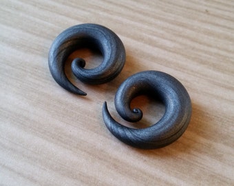 Mini Spiral Plugs Gauges - Custom - Pick Your Color