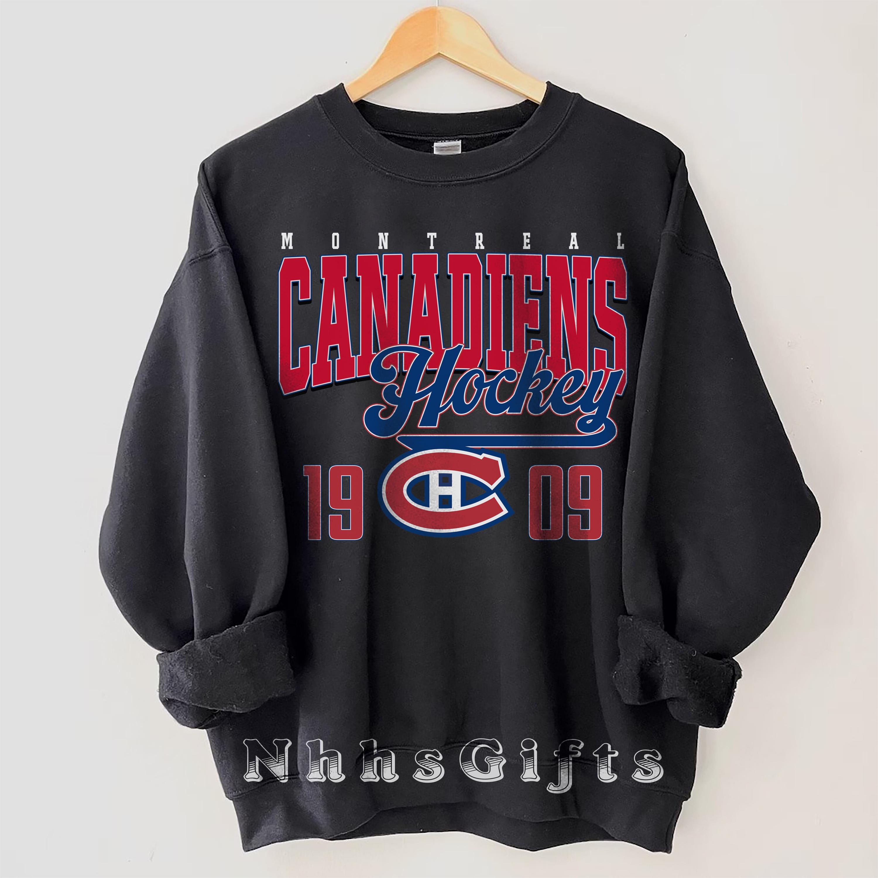 Vintage Montreal Canadiens Sweatshirt - Etsy Canada