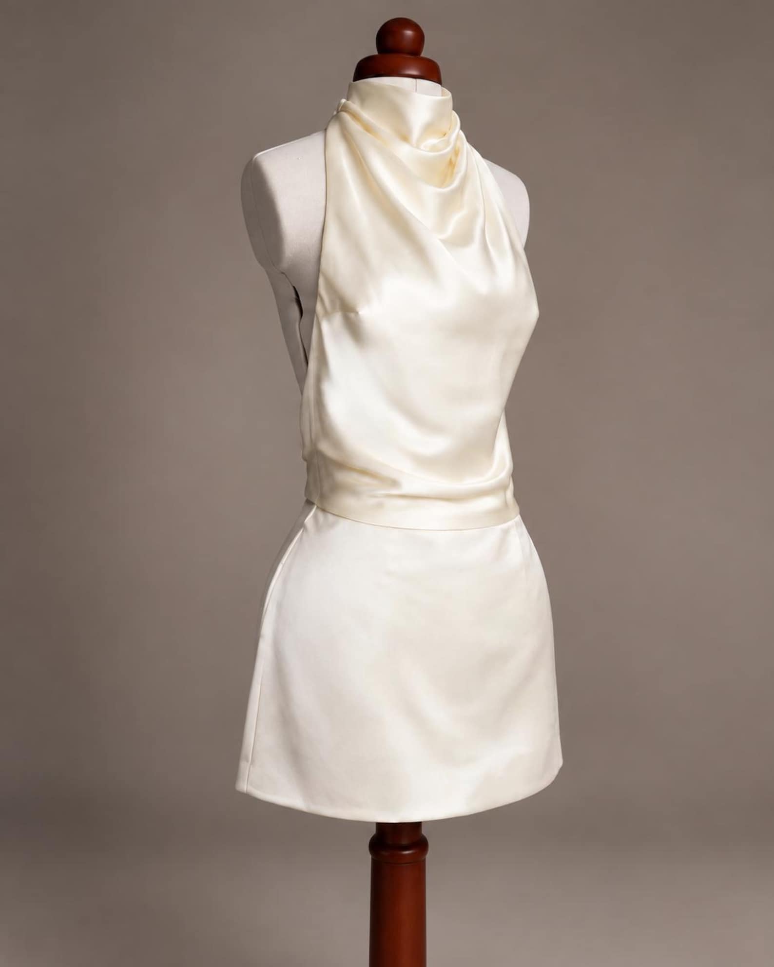 The Draped Silk Set, view 2 of 6