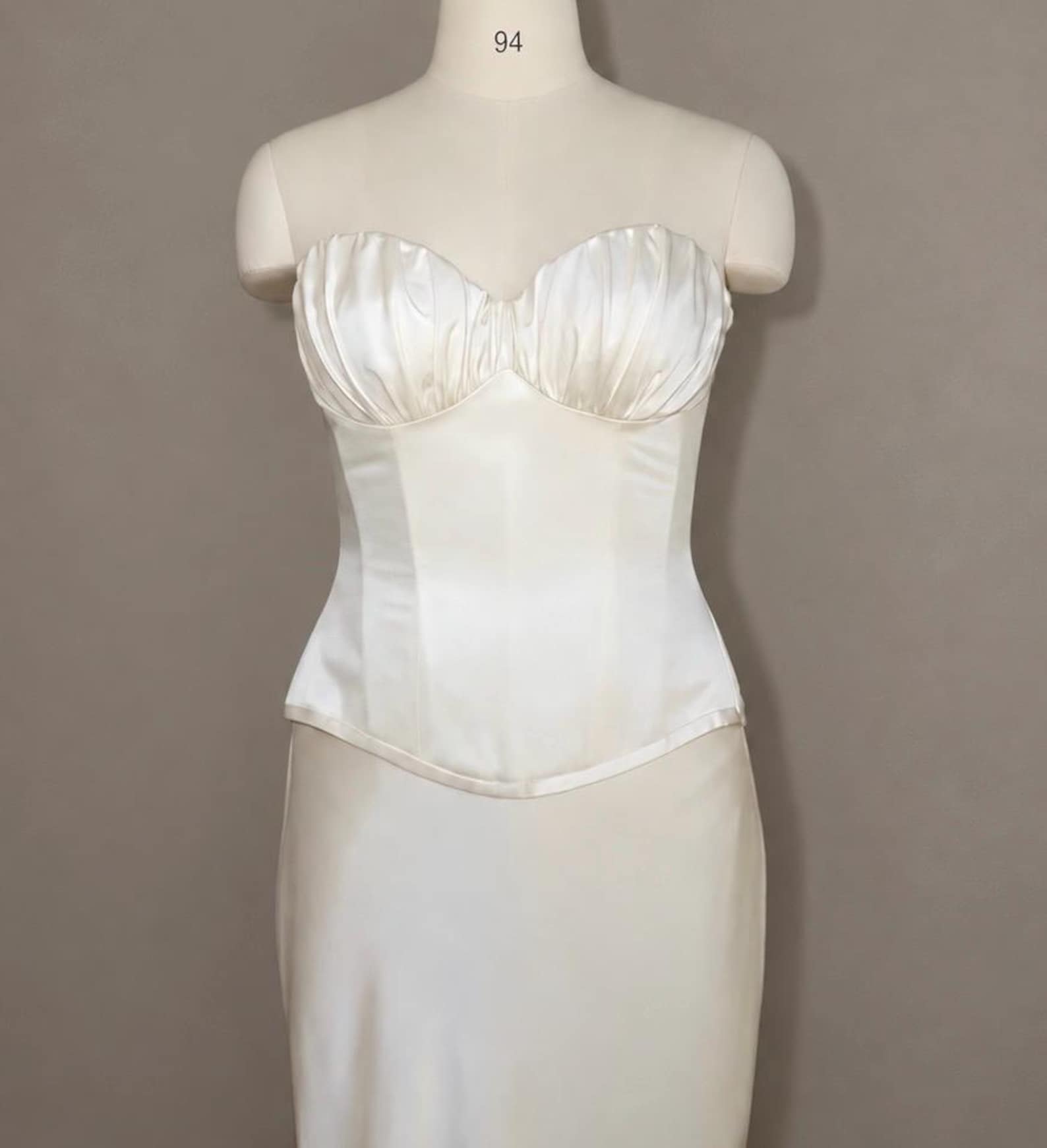 Cupped Corset Set., view 1 of 8