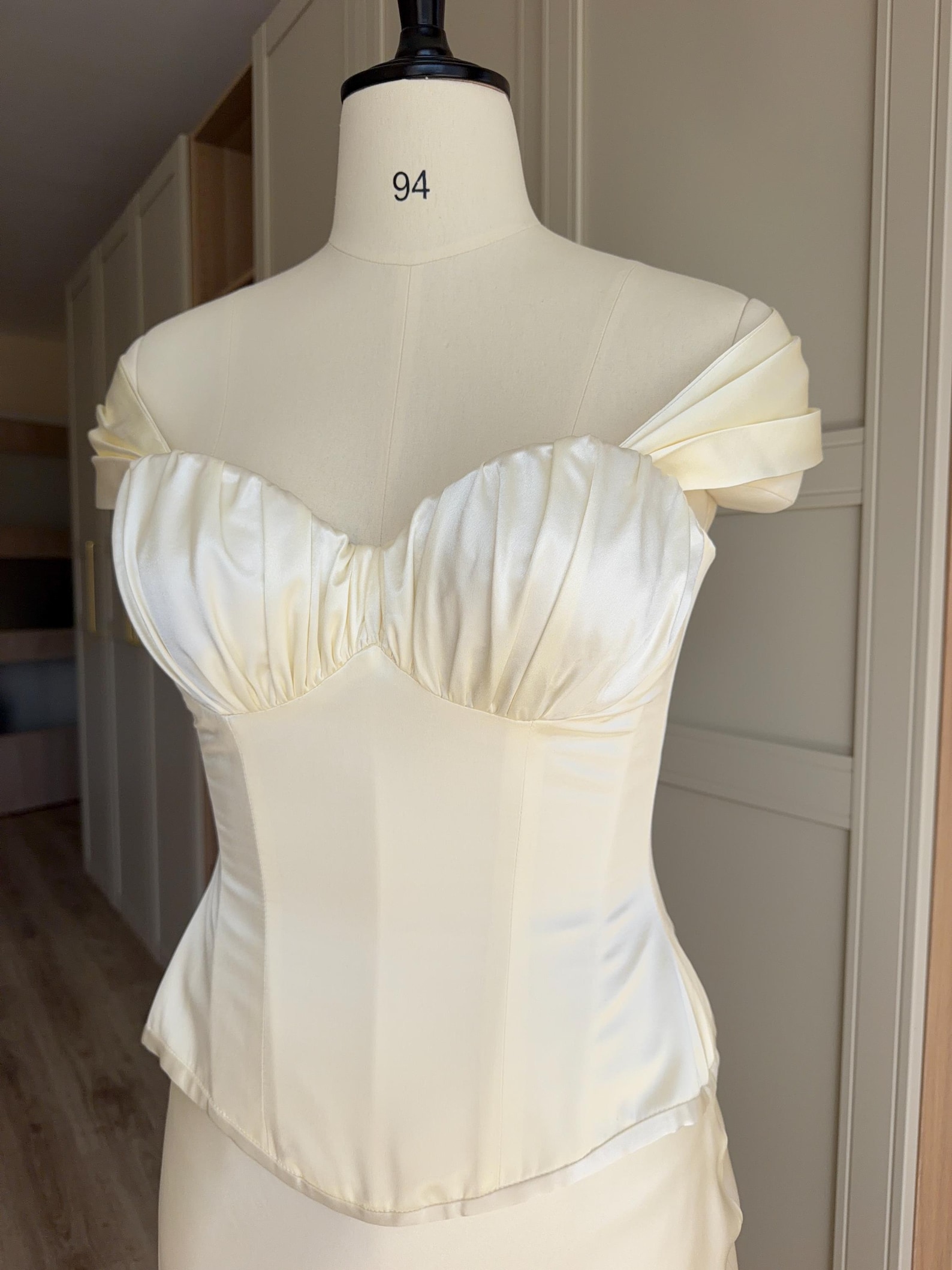 Cupped Corset Set., view 2 of 8