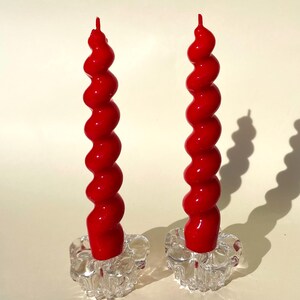 Vintage Flower Glass Candle Holder Set: Minimalist Scandinavian Design