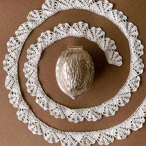 Casse-noisette vintage en forme de noix - Décoratif et fonctionnel