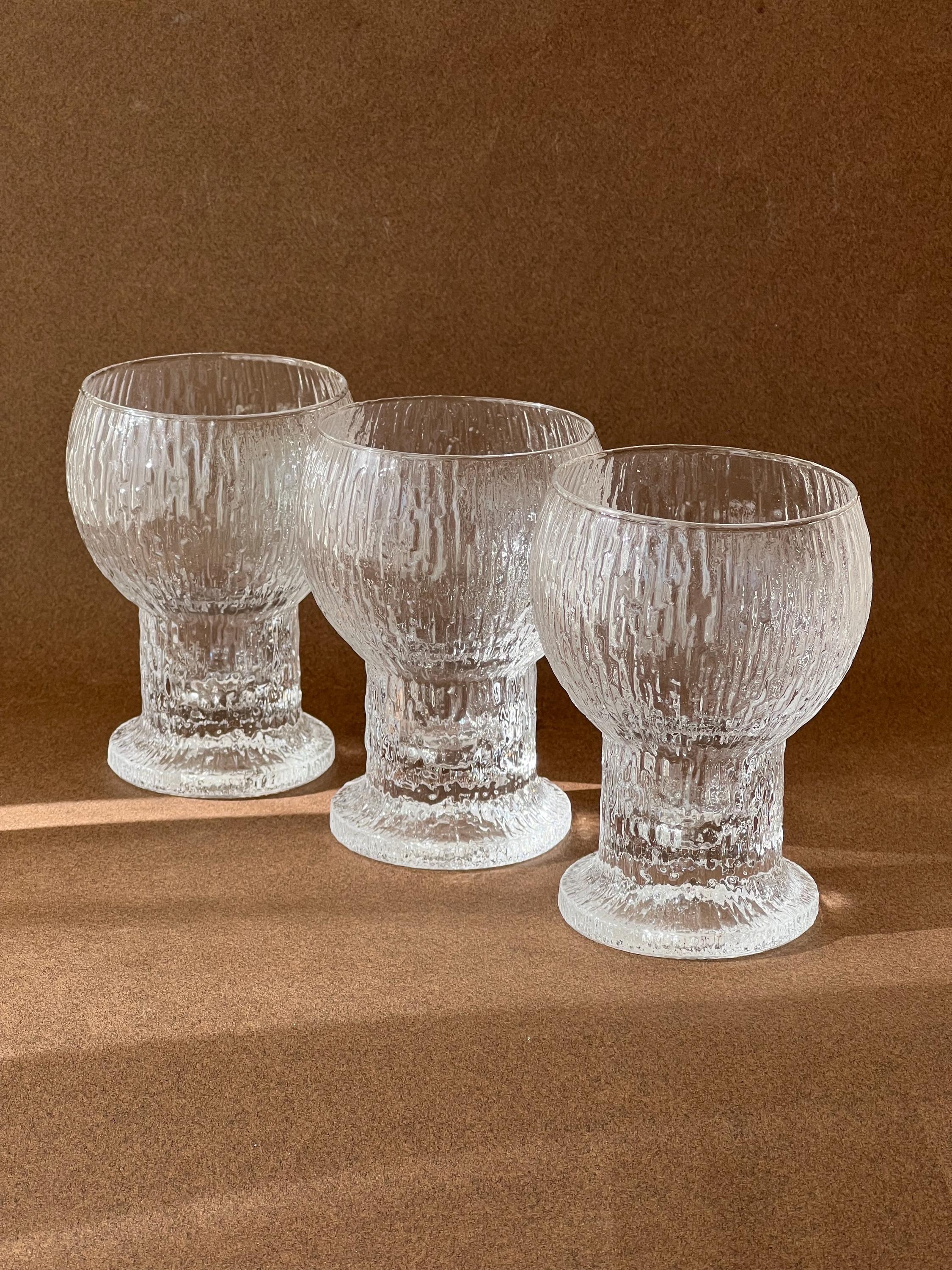 Vintag Kekkerit Glasses by Timo Sarpaneva Iittala - Set of 4