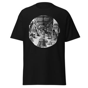 The Alchemist's Laboratory T-Shirt - Alchemy Shirt - Medieval Esoteric Occult Hermeticism Hermetic - Men's Women's Esotericism T-Shirt Gift