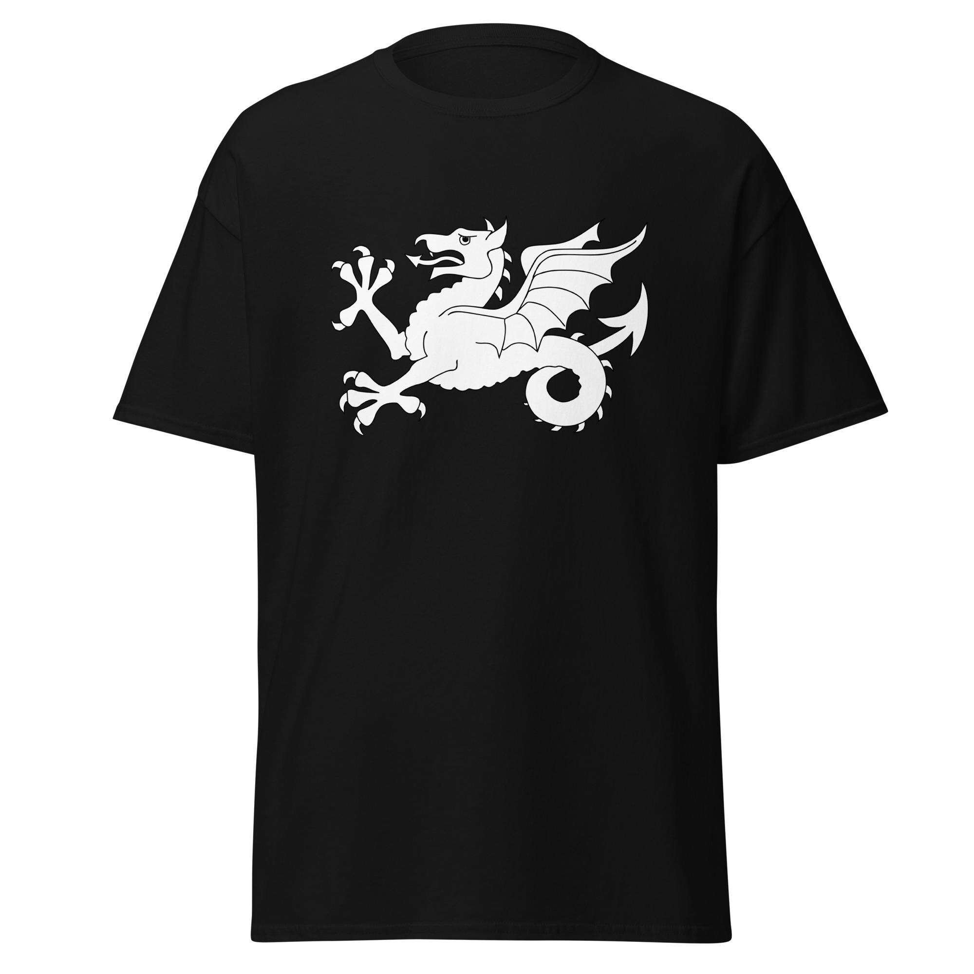 ホワイトワイバーン アングロサクソン Tシャツ - アングロサクソン