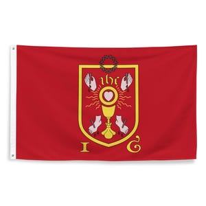 Banner of the Holy Wounds (Pilgrimage of Grace) Flag