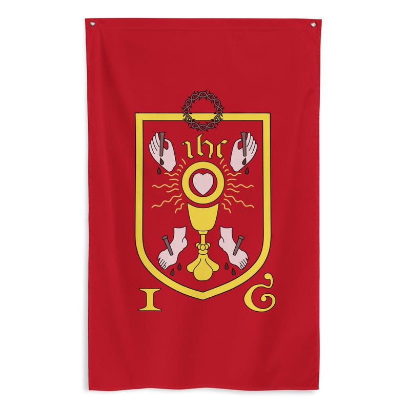 Banner of the Holy Wounds Flag