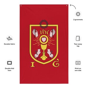 Banner of the Holy Wounds Flag