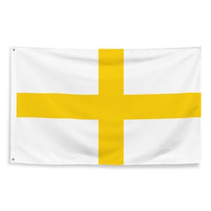 Italian Crusaders Flag - The Crusades Christian History Wall Decor Gift - Historical Christianity Banner - 87cm x 142cm - 34.5in x 56in