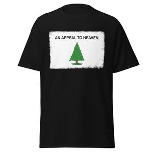 Ein Appell an das T-Shirt der Himmelskiefer-Flagge - Amerikanische Revolution Shirt - Vaterländische Geschichte Unisex T-Shirt Geschenk