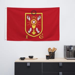 Banner of the Holy Wounds (Pilgrimage of Grace) Flag