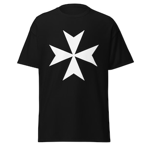 Maltese Cross T-Shirt - Knights Hospitaller Knights of Malta Cross Christianity Shirt - The Crusades Christian Cross Unisex T Shirt Gift