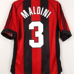 Camiseta Milan Retro Maldini 1998 1999