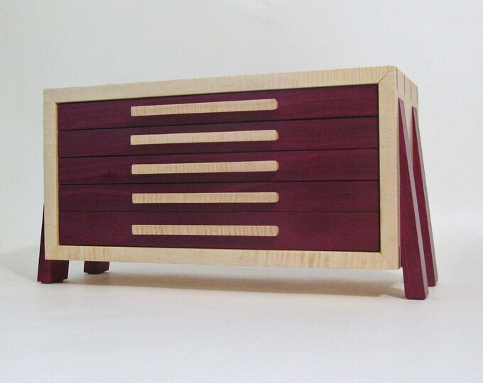 Modern Jewelry Box Etsy