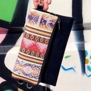 Monedero plegable con manta
