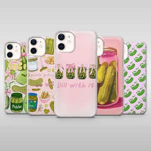 Pickle Girl mobilskal Dill Pickle Pickle fodral för iPhone 18Pro, 17 16, 15, 14, 13, Samsung S26, S25, S24, S23, A16, A26, A56, Pixel 11, 10