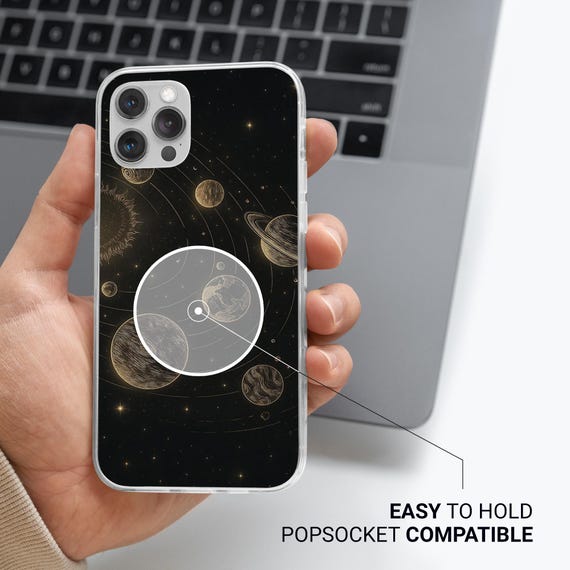 Planet Phone Case Solar System Astronomy Cover for iPhone 17pro 16