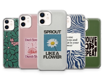 Inspirational Phone Case Quote Inspiring Cover for iPhone 16E, Pro, 15, 14, 13, 12, Samsung S25, S23FE, S24FE, A16, Pixel 9Pro, 8A
