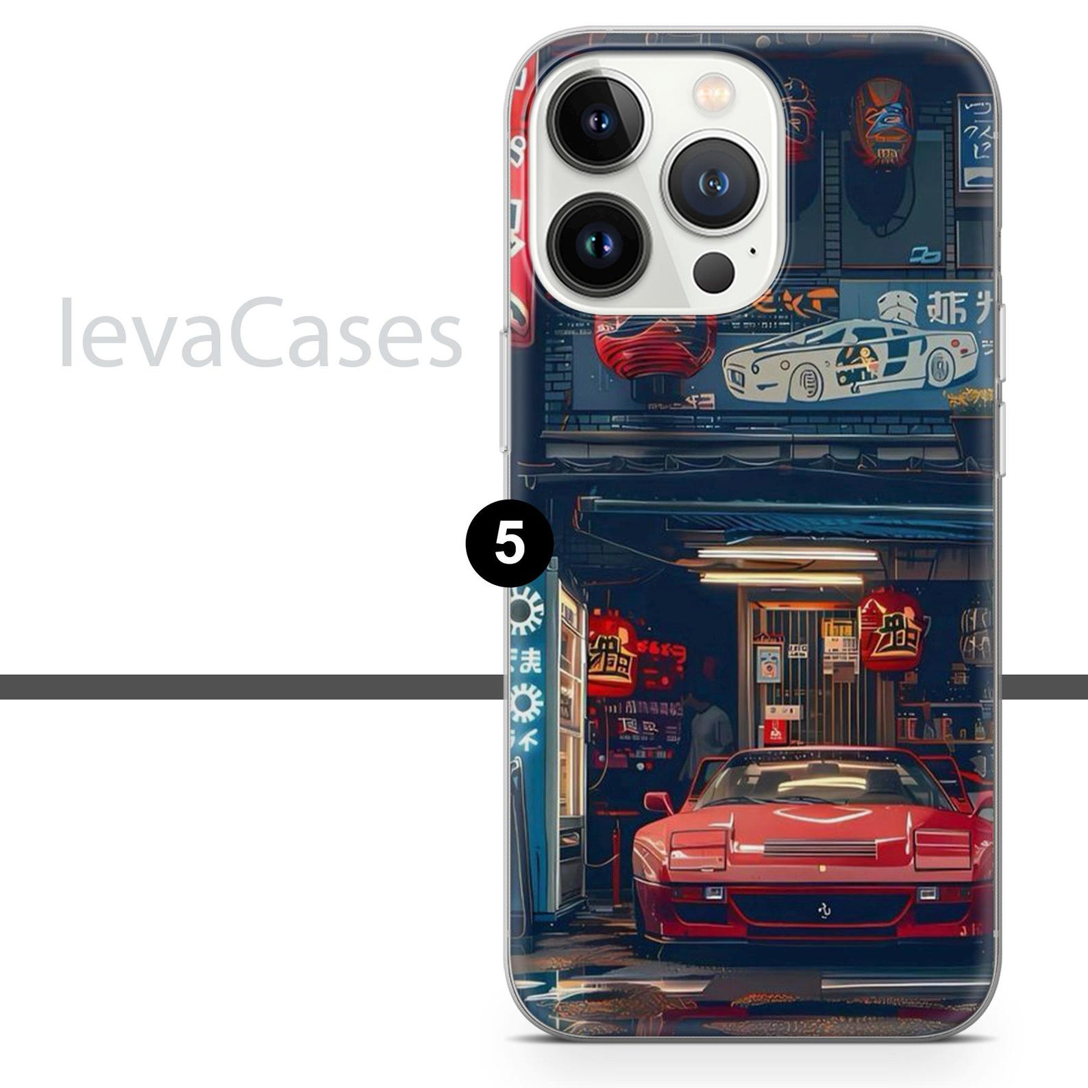 Car Phone Case JDM Cars Cover for iPhone 17pro, 16, 15, 14, 13, 12 ...