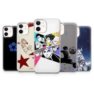 Blue Lock Phone Case Isagi Shidou Cover für iPhone 16E, Pro, 15, 14, 13, 12, Samsung S25, S23FE, S24FE, A16, Pixel 9Pro, 8A