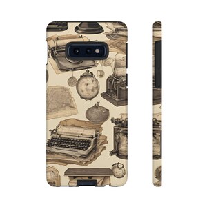 Étuis de téléphone d'inspiration vintage, coques esthétiques et solides pour les voyageurs, les écrivains et les amateurs d'histoire, cadeau parfait pour les étudiants et les vacances