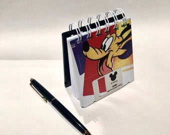 Pluto Dog Geek Book - Floppy Disk Notebook Nerd Gift Recycled Upcycled Computer Geek Gift -