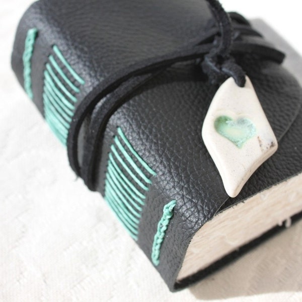 Green Love - Wee Chunky Book - Handmade