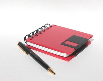 Floppy Disk Notepad: Recycled Tech Geek Gift