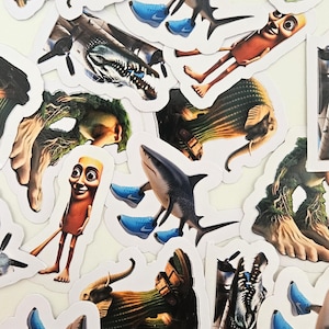 Funnies sticker brainrot water resist sticker for kids