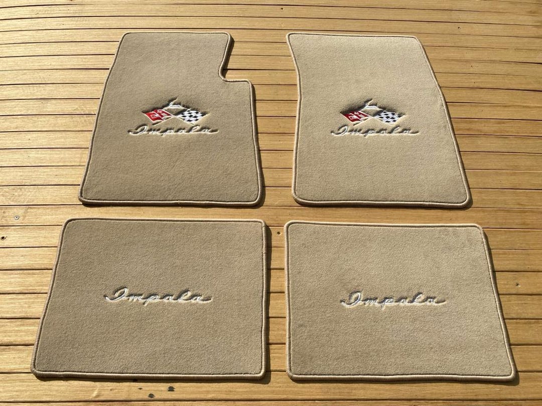 Impala Collection Rug For Chevrolet Impala Ss Floor Mats Carpet Tan 4pcs 1959-79 - Etsy