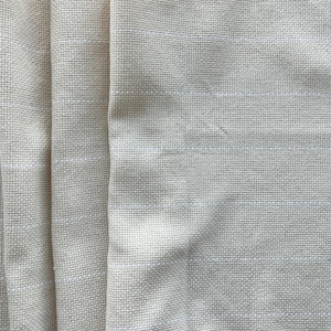 Monk’s Cloth by the Yard – 100% Cotton, Serged Edges, Perfect for Punch Needle & Rug Hooking – 3/4 Yard, 1 Yard, Extra Wide