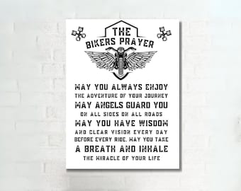 Biker's Prayer Svg, Motorcycle Png, Motorcycle SVG, Bike Rider Png, Bike Lover, Chopper, Motorbike, Biker Prayer Flyer Cricut File Svg & Png
