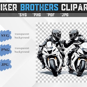 Motorcycle Set Png, Biker Clipart SVG Images, Motocross Set SVG, Motorbike Png Svg, Motorcycle Design, Sports Bikes Png, Motocross Races SVG