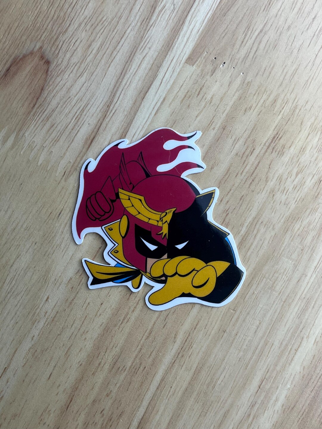 Captain Falcon Sticker - Hand Drawn F-zero Inspired Art - 2.3in X 2.2in ...