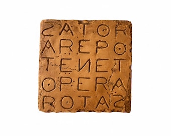 Magic Square Talisman Sator Arepo Tenet Opera Rotas - Etsy