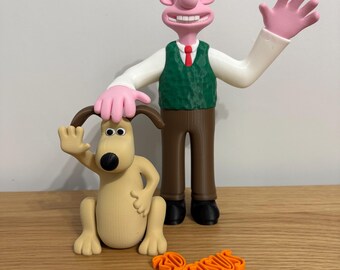 Wallace, Gromit and Feathers Mcgraw 3D Figures | Cosplay