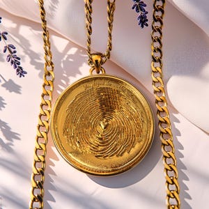 Mother’s Day Fingerprint Heart Necklace, You Shaped the World with Love Pendant, Gift for Mom from Daughter, Gold Jewelry, Unique Keepsake