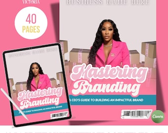 PLR Ebook 40 Pages, Ebook Cover, Ebook Template, Ebook Template Canva, Done For You Ebook, Ebook Template PDF, Ebook Mock-up, Passive Income