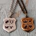 Personalized Shield Necklace, Custom Symbol Necklace, Coat of Arms Necklace, My Coat of Arms, Make Your Own Jewelry, Inspirational Necklace