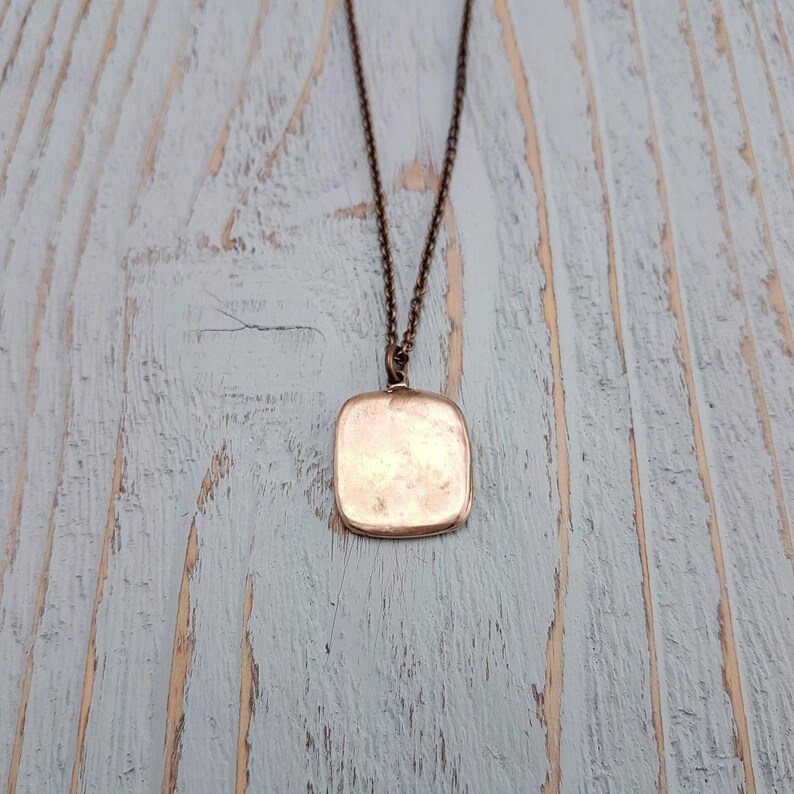 Solid Hand Cast Jewelers Bronze Polished Oxidized Finish Pineapple Charm Pendant Necklace Custom Gift Engraving Available