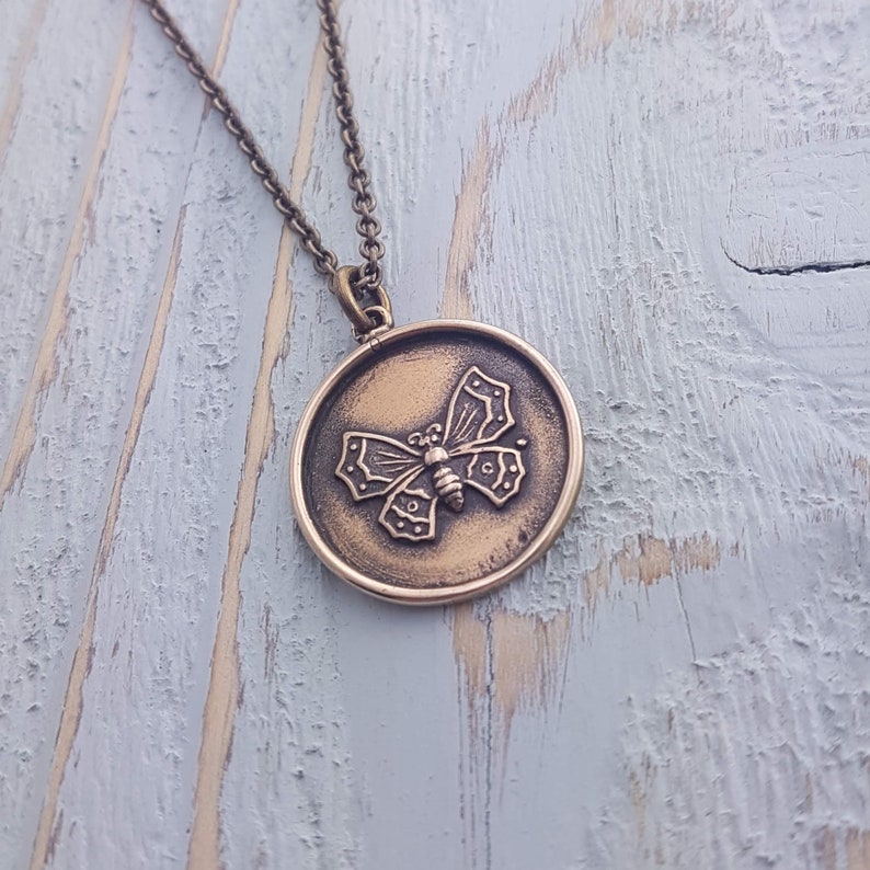 Gold Butterfly Jewelry Butterfly Necklace Engraved Custom Etsy