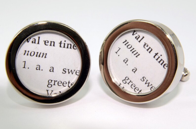 Definition of VALENTINE Cuff links by Gwen DELICIOUS Jewelry Design image 2