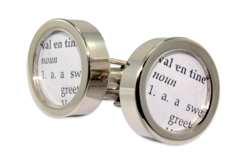 Definition of VALENTINE Cuff links by Gwen DELICIOUS Jewelry Design image 1