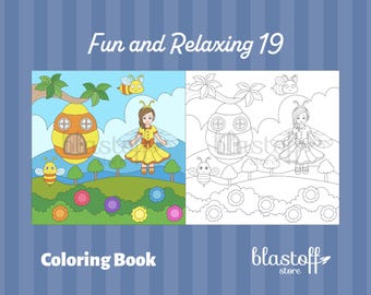 Mermaid and Jungle Friends Coloring Pages PDF – 6 Fun Sheets for Kids | Printable Digital Coloring Book | Instant Download Activity