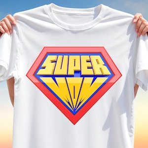 スーパーママTシャツデザインPNG – 母の日のためのコミックスタイルの昇華アート、スーパーヒーローママのクリップアート、即時デジタルダウンロード