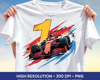 Formula Racing Car Png, Motorsport Graphic Png, Racing Car Illustration, Speed Art Png, Racing Tshirt Png, DTF