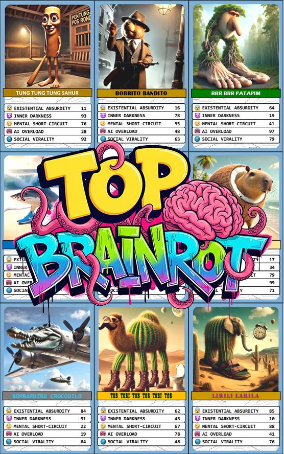 Acheter Italian Brainrot Lamincard Sachet avec 5 Cartes Premium
