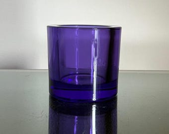 Iittala, Lila KIVI Votive, designed by Heikki Orvola, Marimekko
