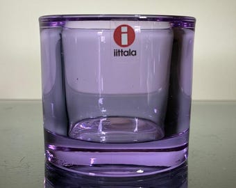 Iittala, Votiva KIVI lila claro, Heikki Orvola, Marimekko.